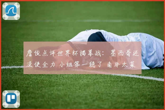 詹俊点评世界杯揭幕战：墨西哥还没使全力 小组第一稳了 南非太菜
